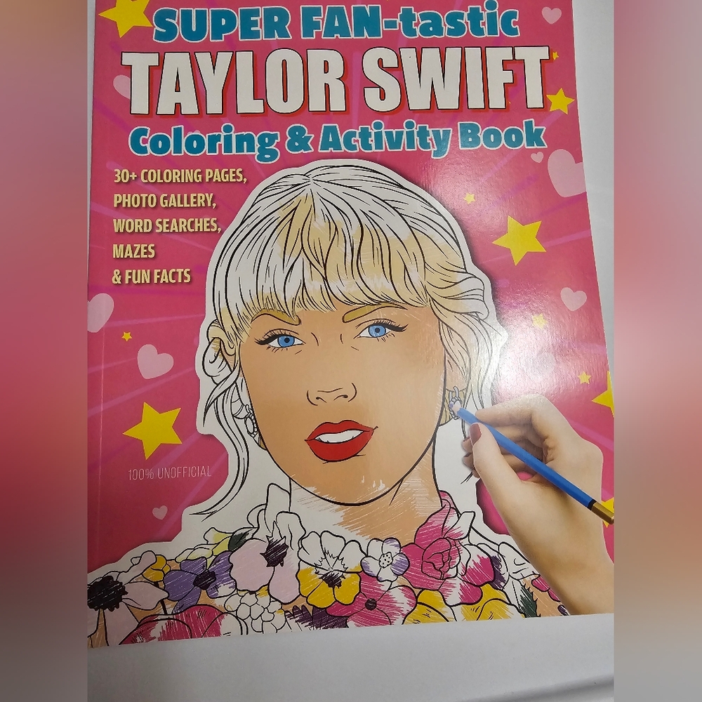 Taylor Swift Coloring and Activity Book